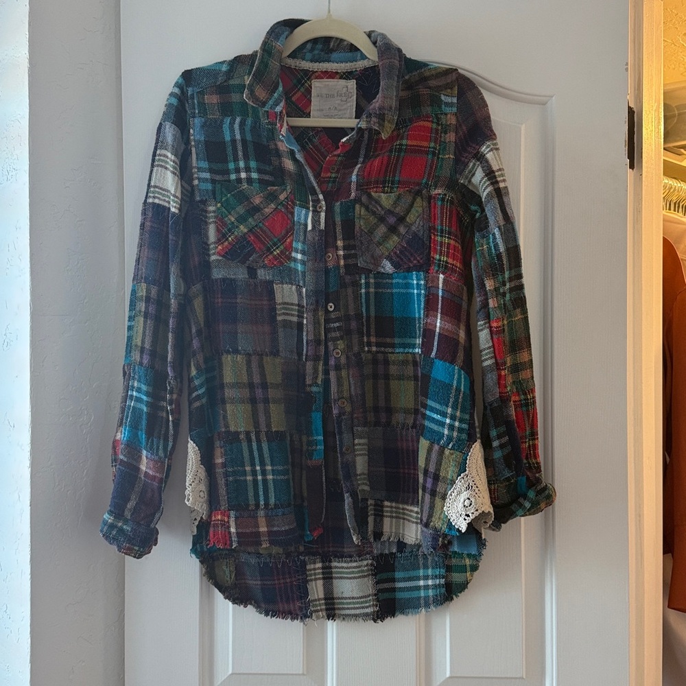 We The Free Multicolor Plaid Shirt